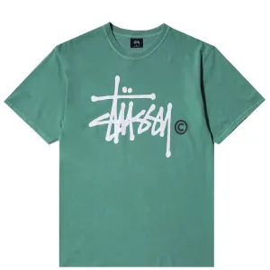 BASIC LOGO PIG. DYED TEE