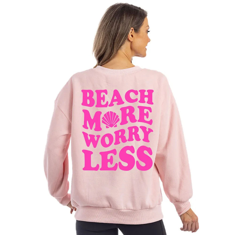 Beach More Worry Less Wholesale Sweatshirt