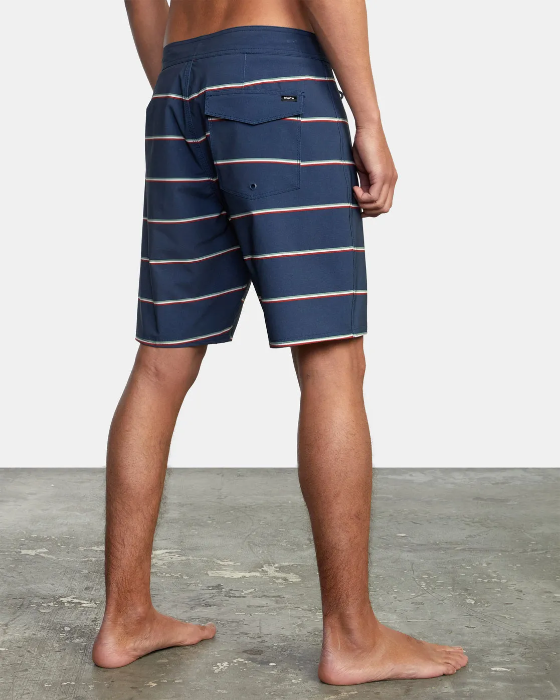 Bert 19" Boardshorts - Moody Blue