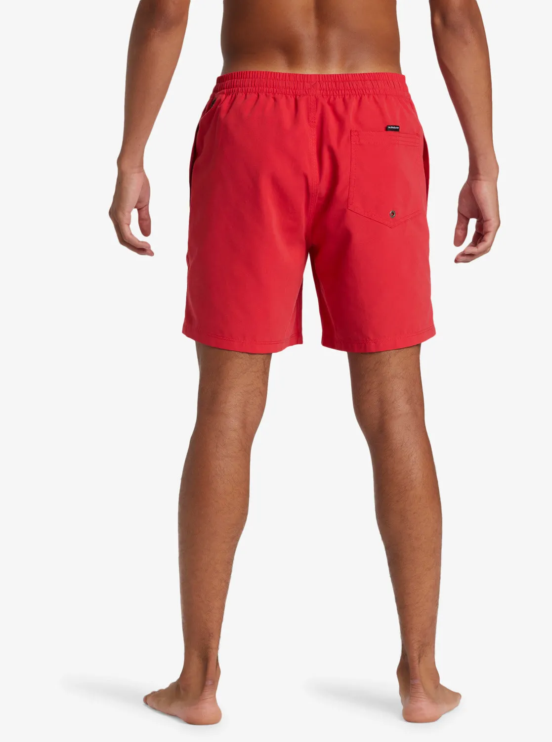 Everyday Solid 17" Swim Trunks - High Risk Red