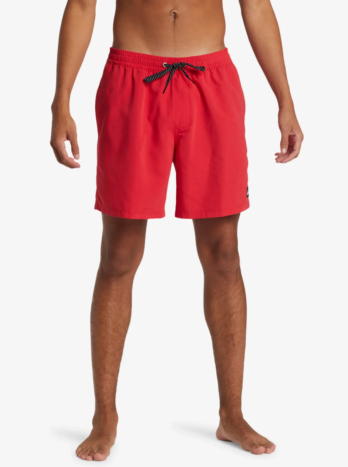 Everyday Solid 17" Swim Trunks - High Risk Red