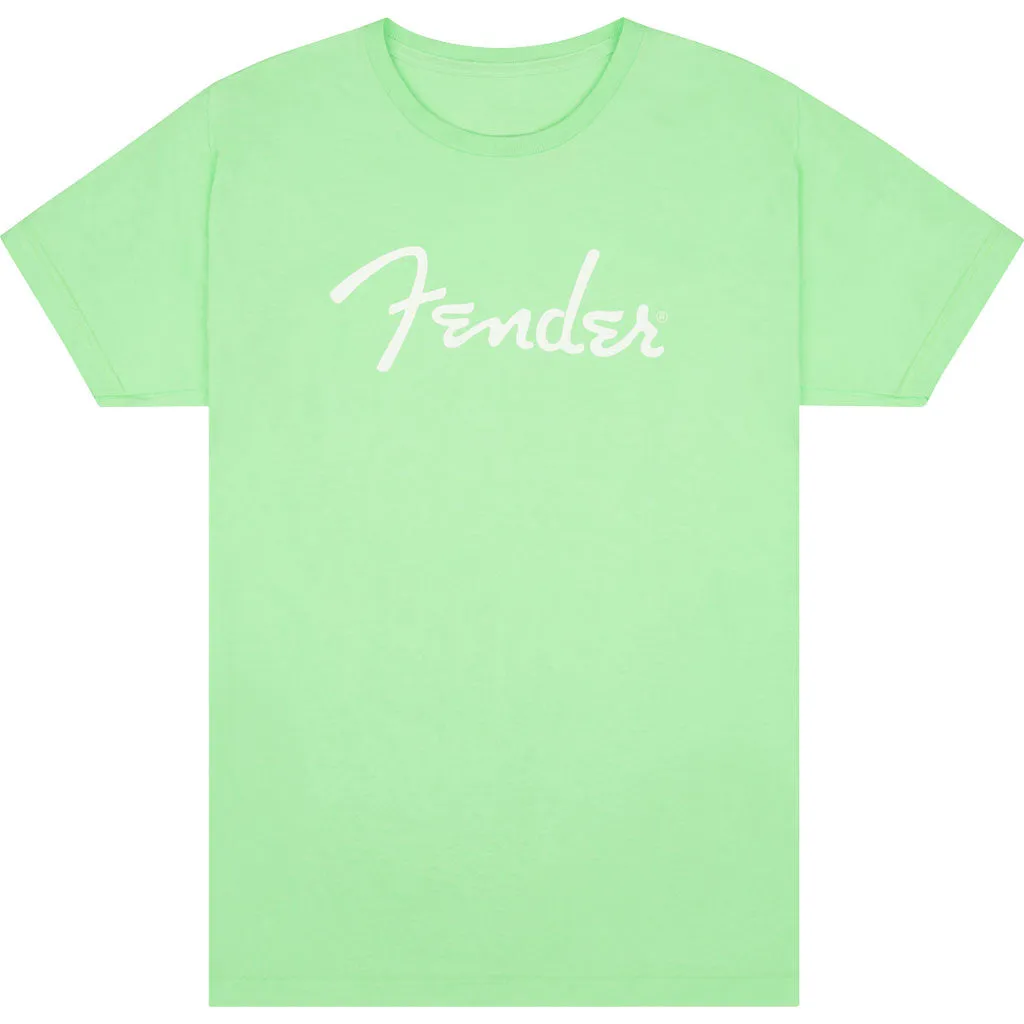Fender® Spaghetti Logo T-Shirt, Surf Green, L