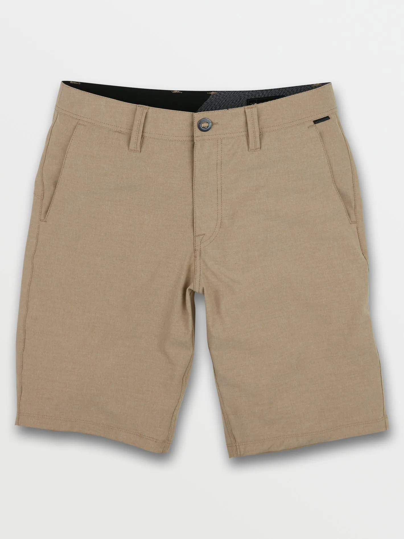 Frickin Surf N' Turf Static Hybrid Shorts - Dark Khaki