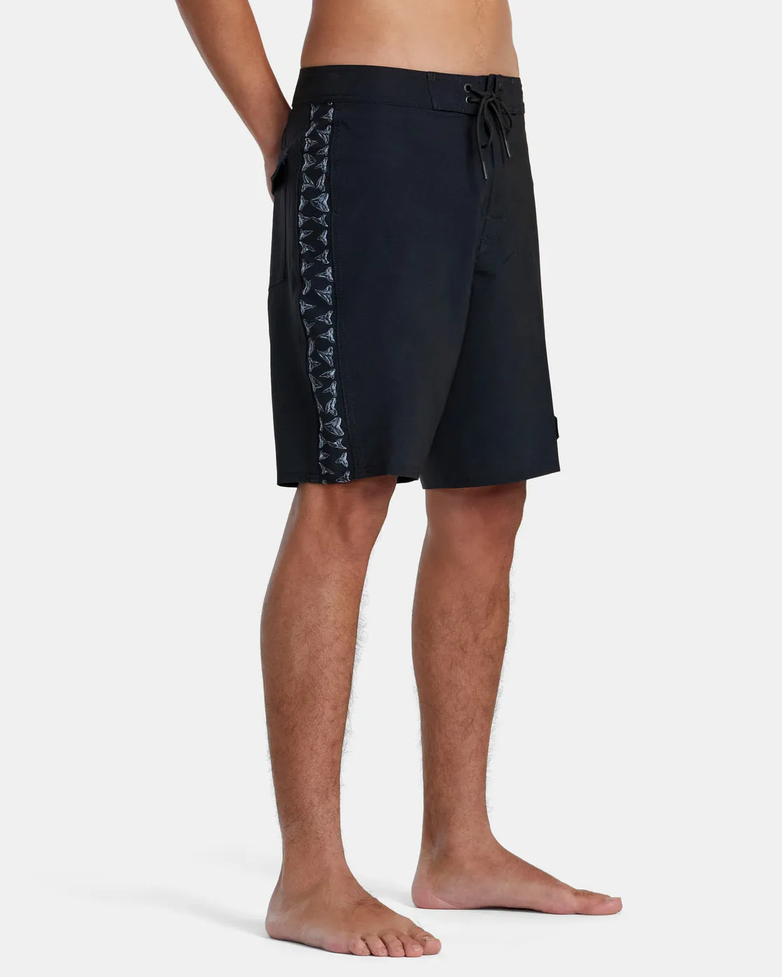 Hawaii Horton Apex 19" Boardshorts - Black