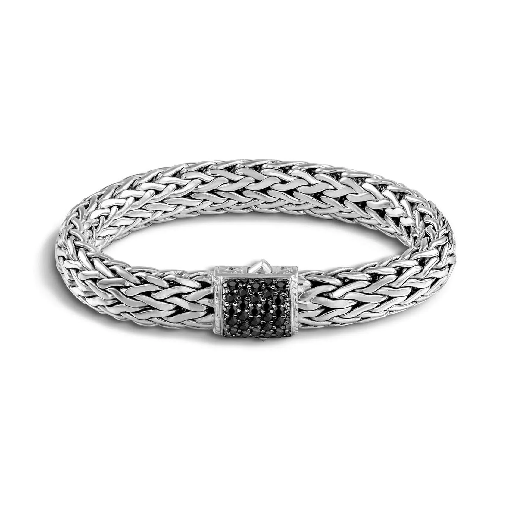 John Hardy Classic Chain 10.5mm Black Sapphire Bracelet