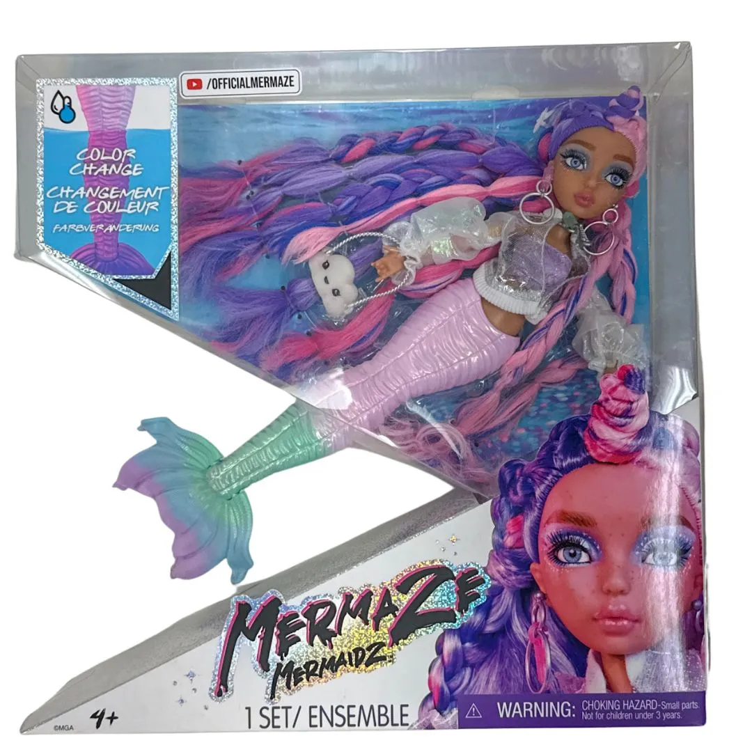 Mermaze Mermaidz Color Change Fashion Doll, Set of 2