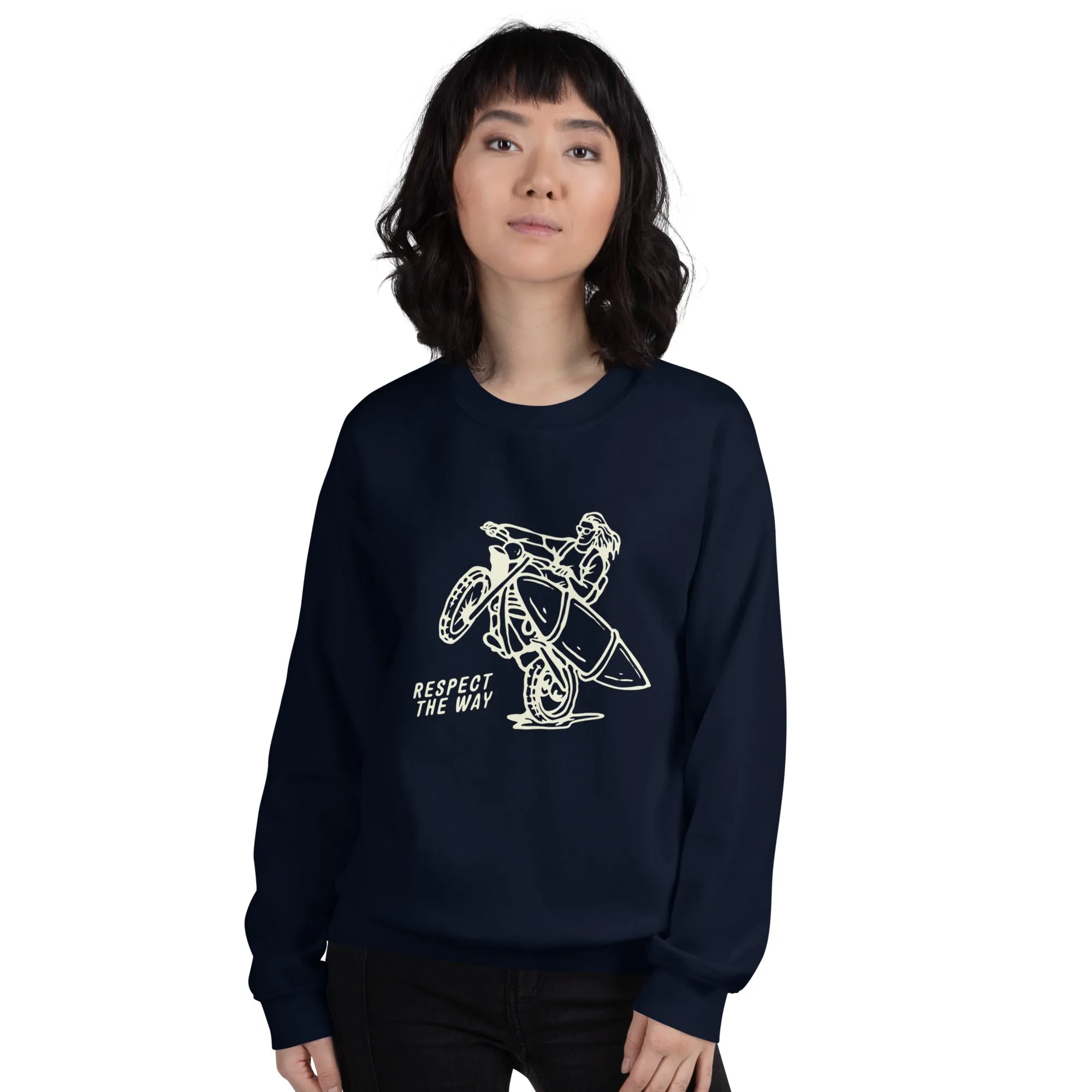 Navy Surf Rider Crewneck