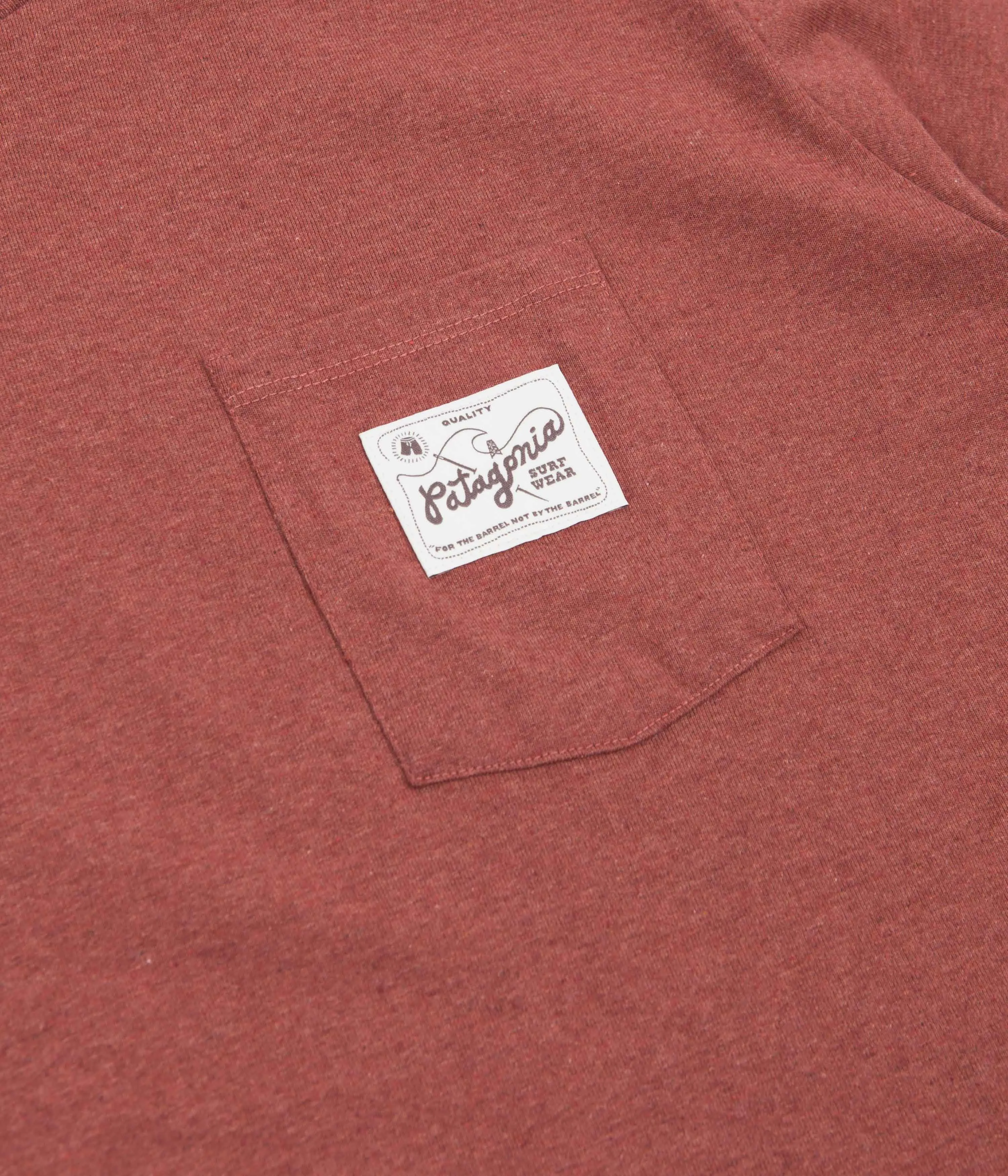 Patagonia Quality Surf Pocket Responsibili-Tee T-Shirt - Rosehip