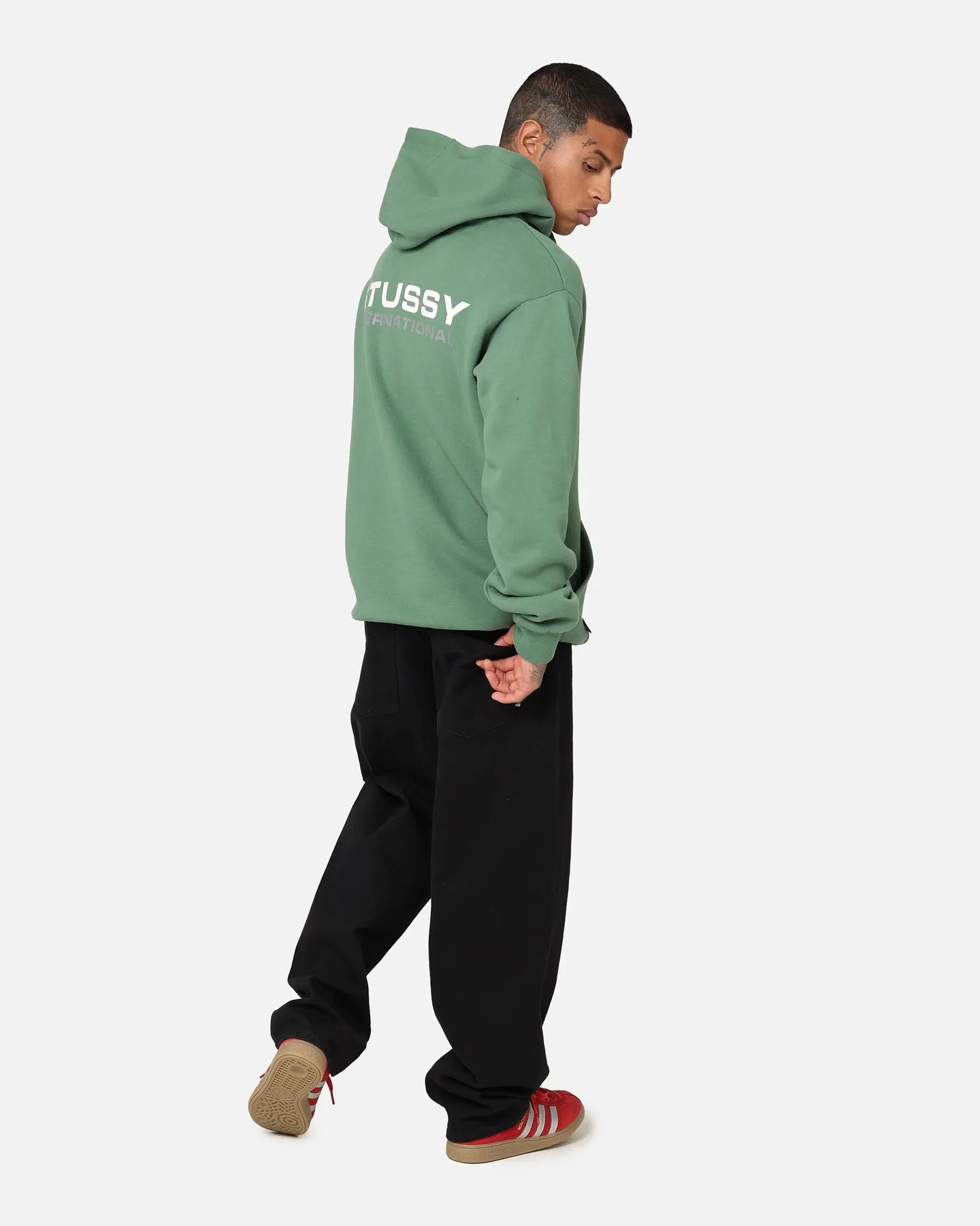 Stussy International LCB Hoodie Green