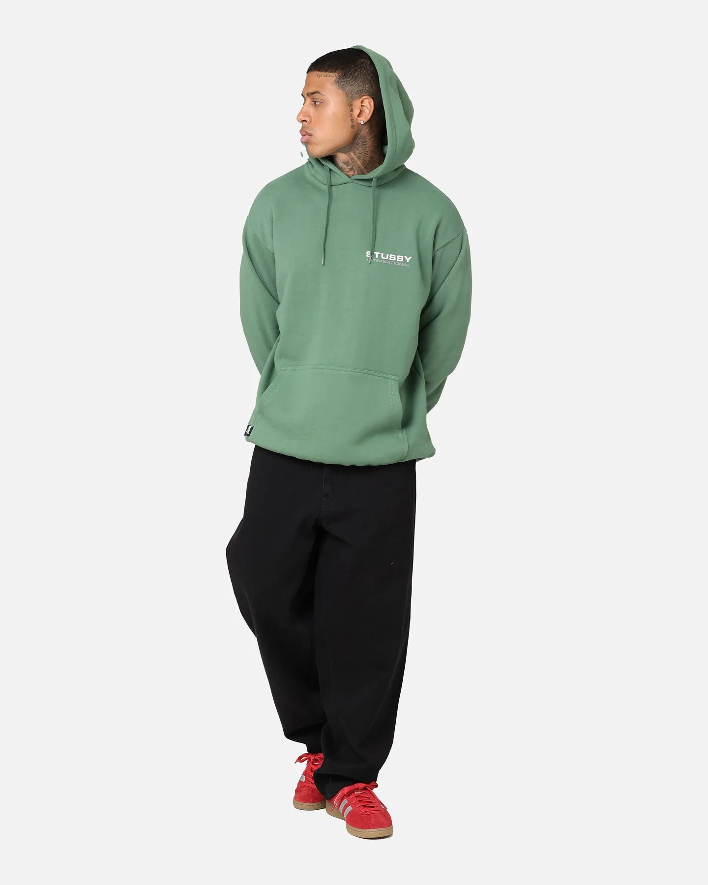 Stussy International LCB Hoodie Green