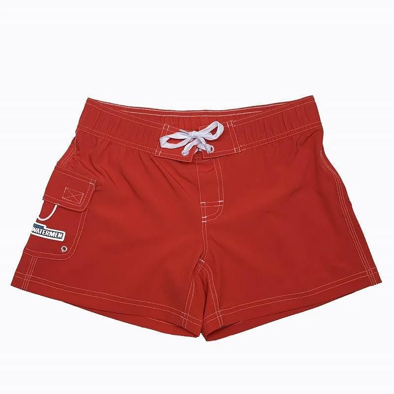 Team OW Women's Pro Stretch Board Short - Red